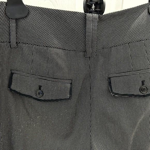 White House Black Market - Houndstooth sailor style pants - Picture 4 of 9